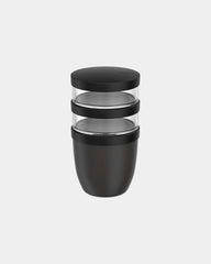 Isolierbehälter Ellipse 500ml + 2 x 200ml zum Personalisieren - Schwarz