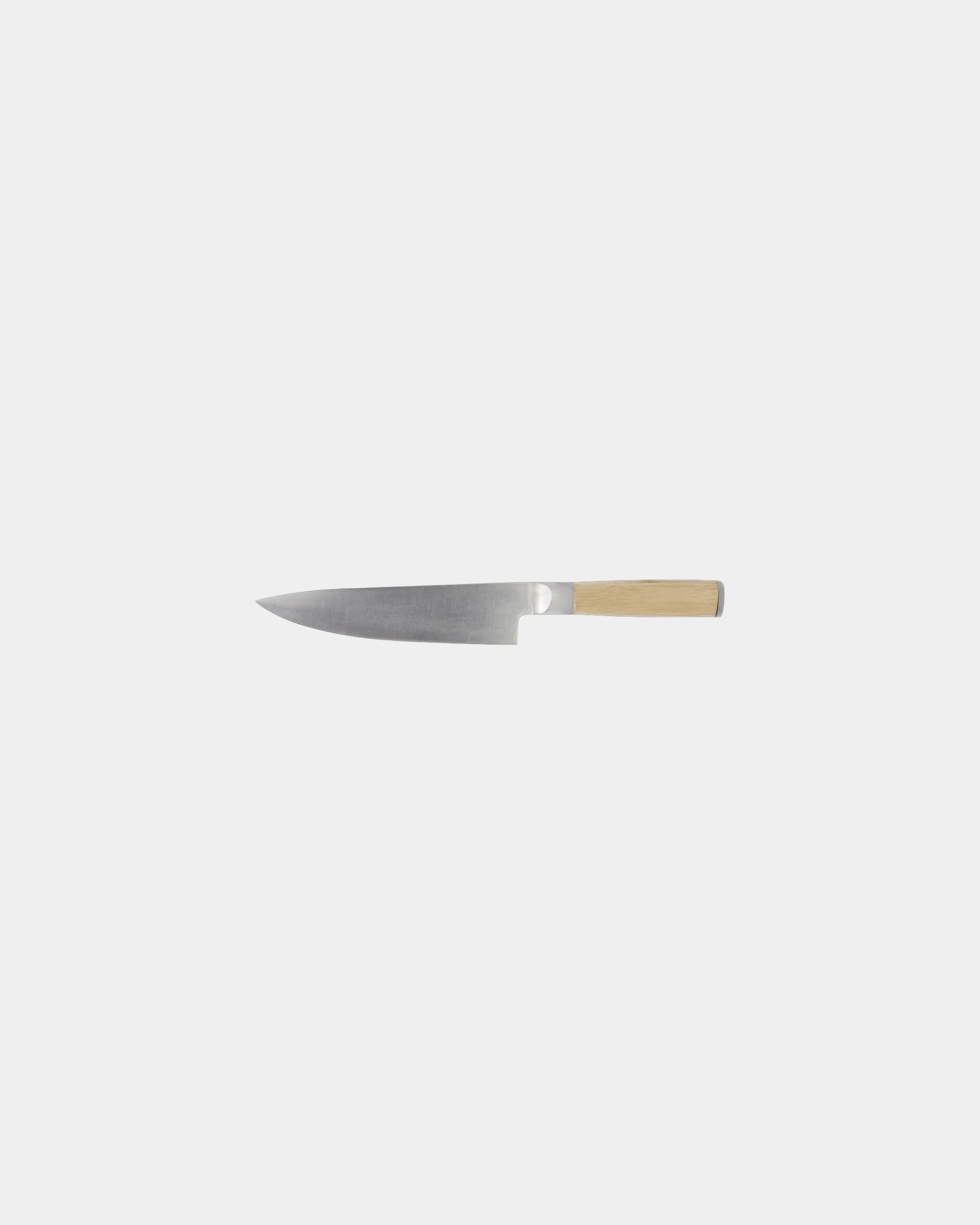 Küchenmesser Edelstahl Bambusgriff zum Personalisieren - 1