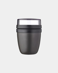 Lunchbox Mepal Ellipse 300+120 ml Mini zum Personalisieren - Schwarz