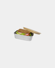 Lunchbox Edelstahl 700ml mit Bambusdeckel zum Personalisieren - 2