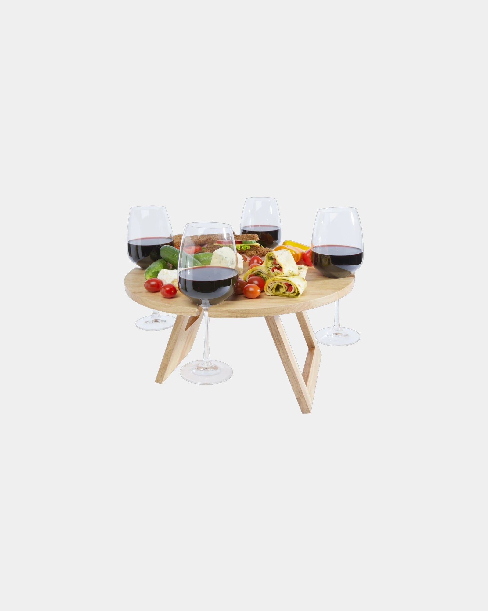 Tisch SEASONS faltbar mit 4 Gläsern zum Personalisieren - 2