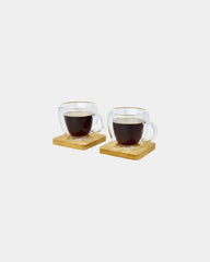 Tasse Manti 100ml mit Bambusuntersetzer zum Personalisieren - 2