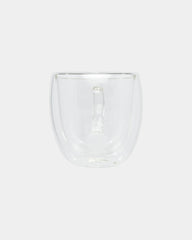 Tasse Glas borosilikat 250ml mit Bambusuntersetzer zum Personalisieren - 1