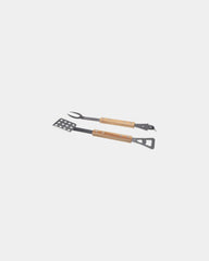 Set Barbecue Edelstahl recycelt Fajro zum Personalisieren - Natur