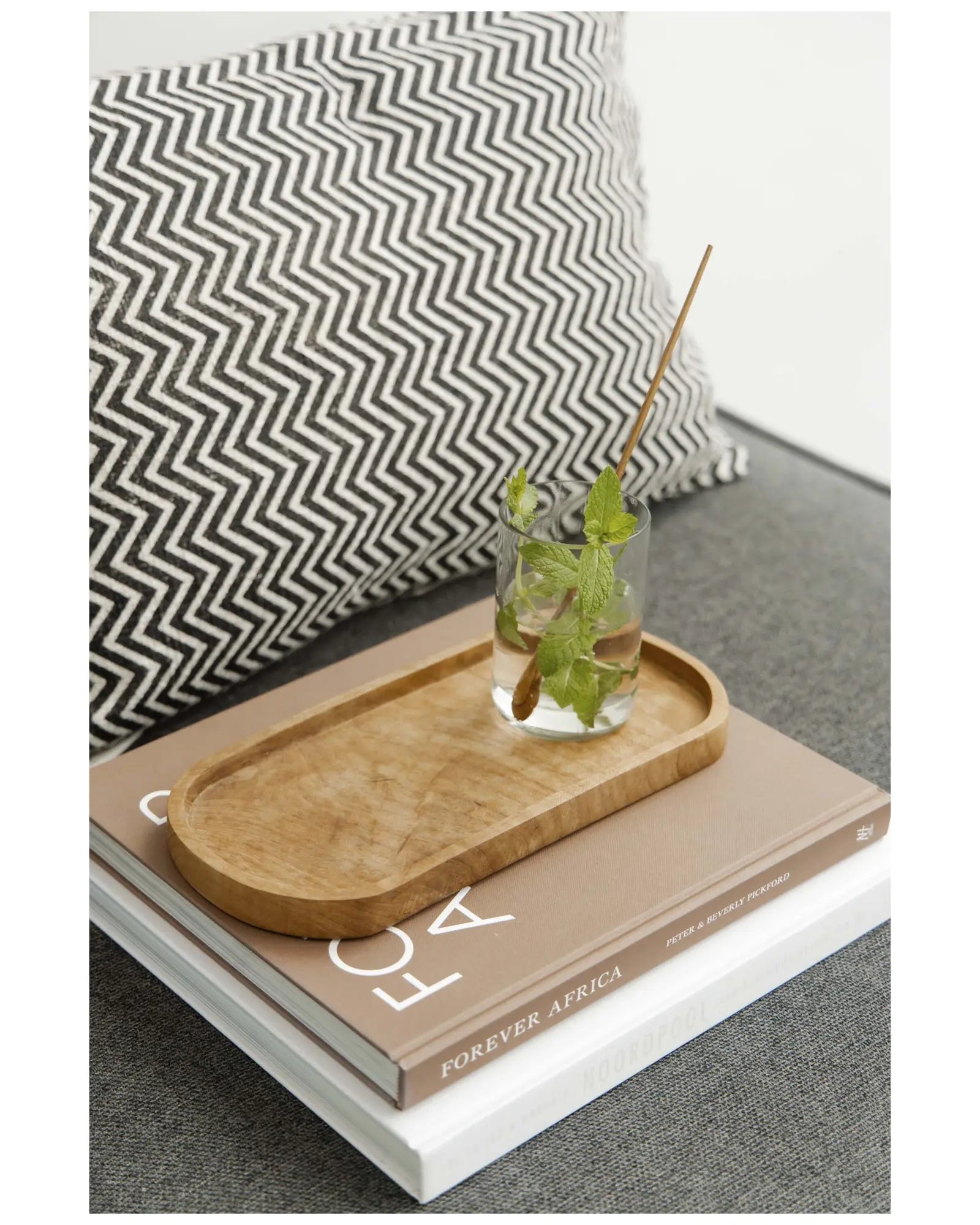 Servierplatte Holz Originalhome oval zum Personalisieren - 4
