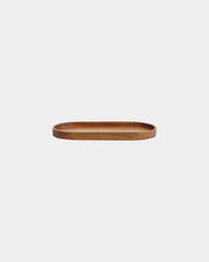 Servierplatte Holz Originalhome oval zum Personalisieren - Holz