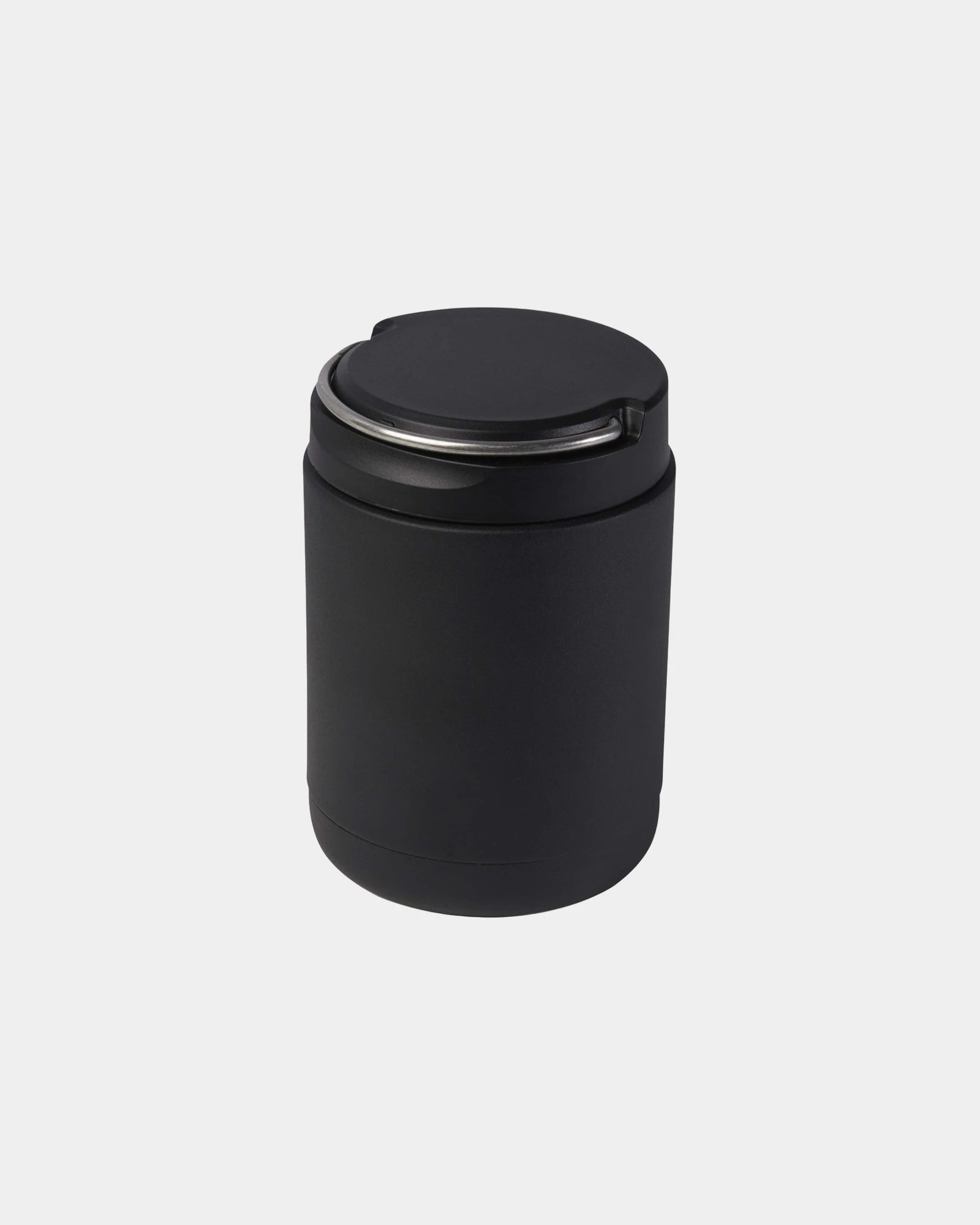 Edelstahl Lunchbox 500ml recycelt zum Personalisieren - Schwarz