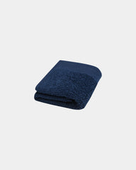 Handtuch Baumwolle 550 g/m² 30x50 cm zum Personalisieren - Marineblau