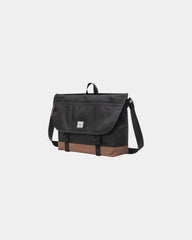 Sacs messenger recycelt Herschel Cove 22,5L zum Personalisieren - Schwarz
