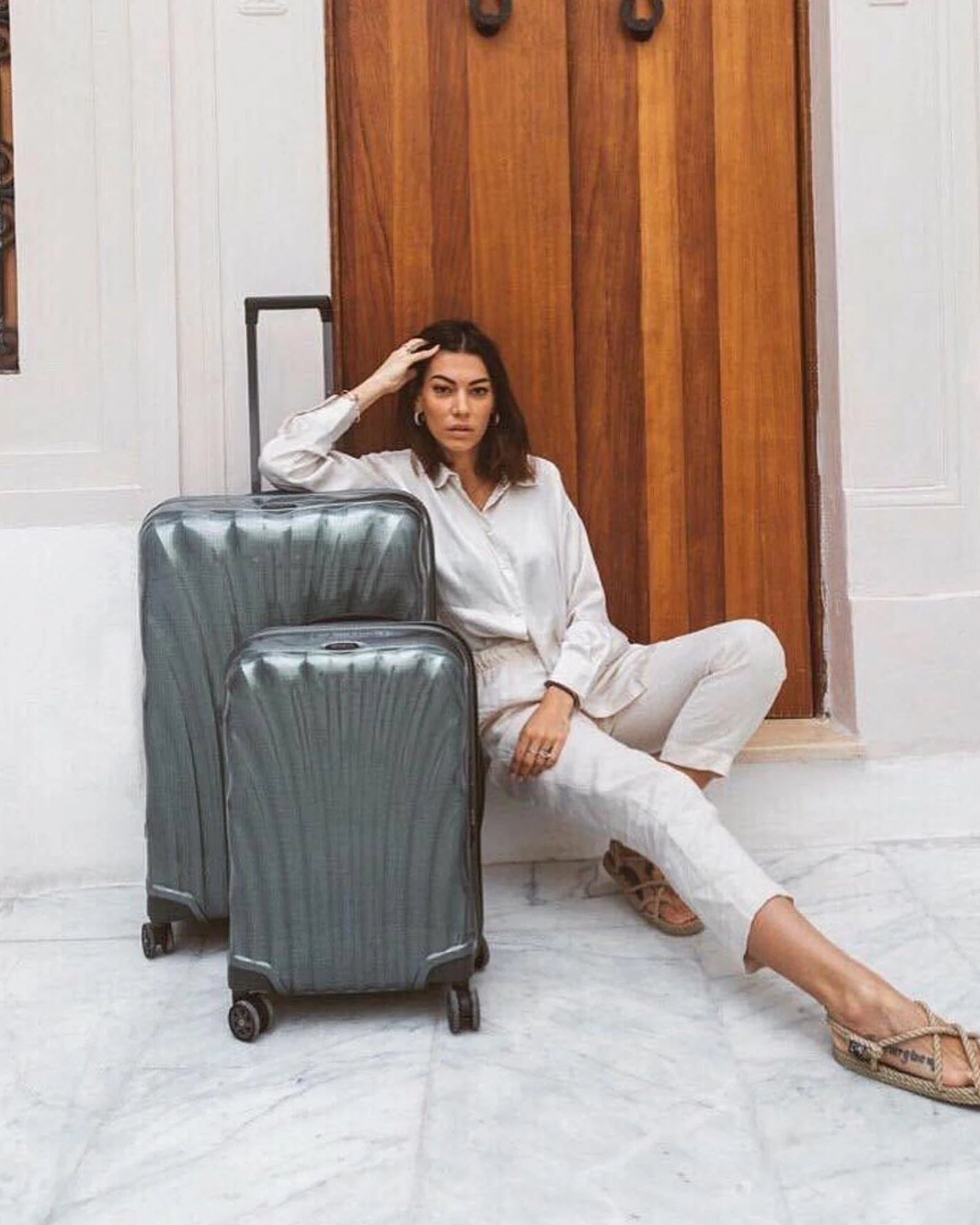 Koffer Polypropylen Samsonite C-LITE 55 cm zum Personalisieren - 16