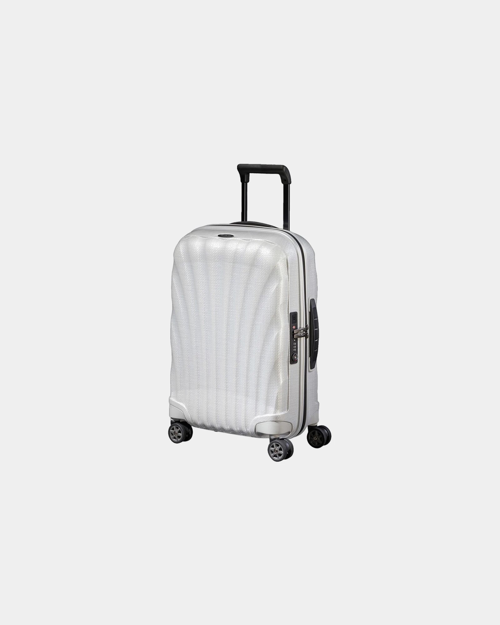 Koffer Polypropylen Samsonite C-LITE 69 cm zum Personalisieren - Weiß