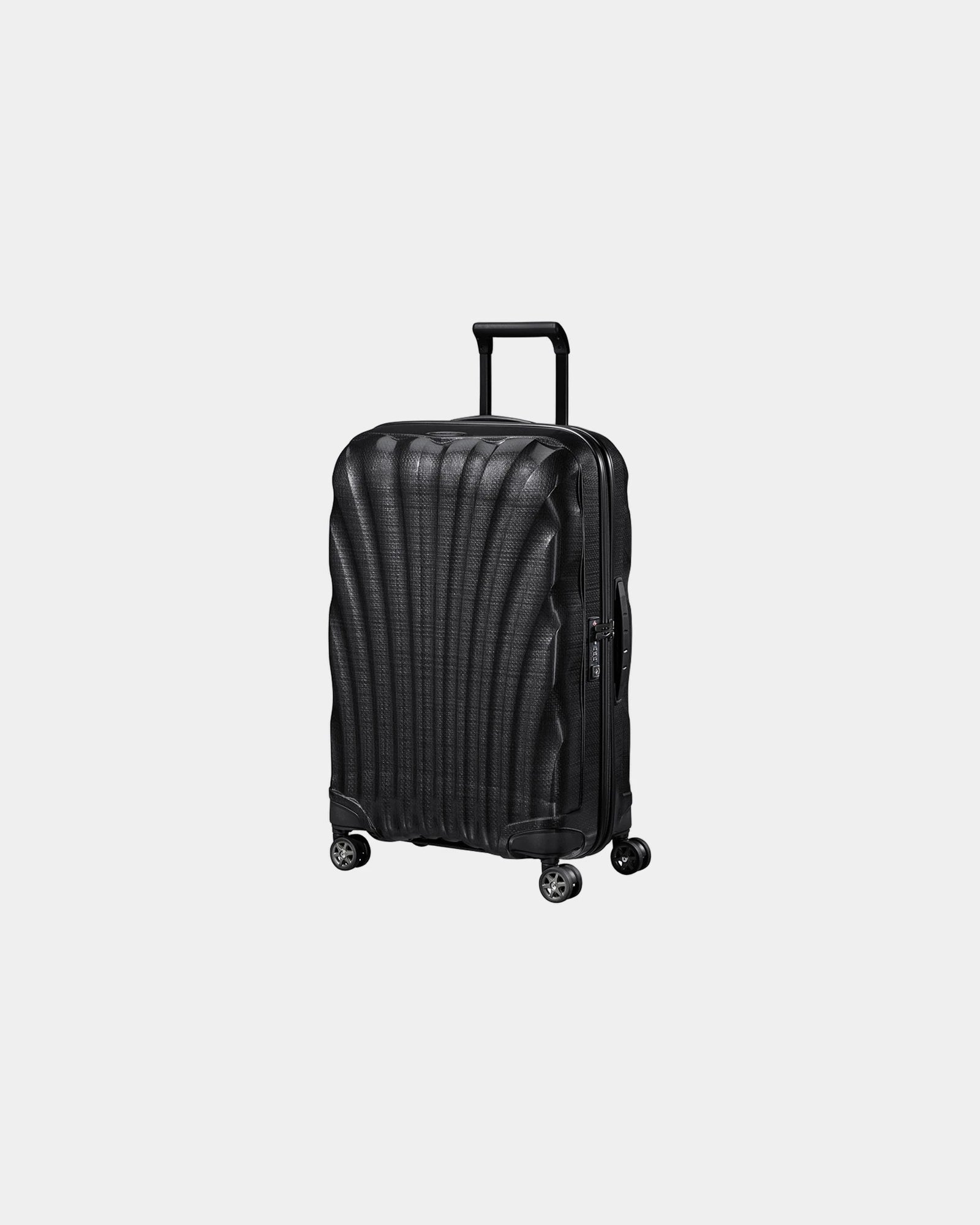 Koffer Polypropylen Samsonite C-LITE 75 cm zum Personalisieren - Schwarz