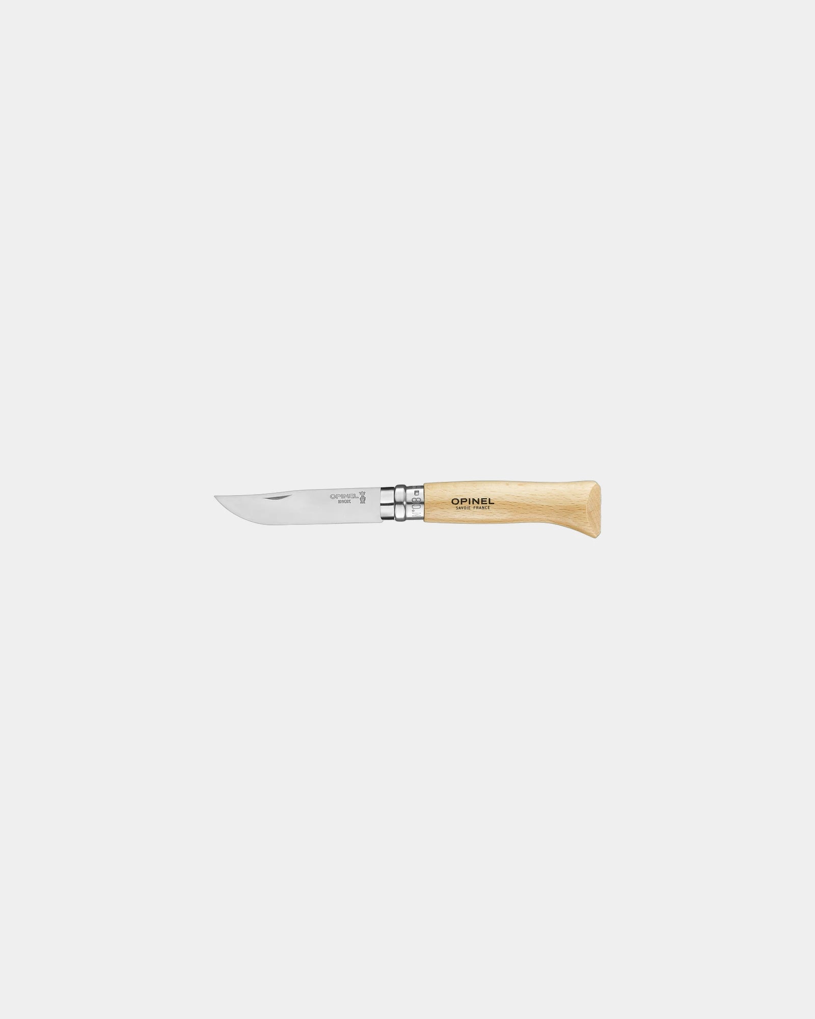 Taschenmesser Edelstahl Opinel N°08 zum Personalisieren - Beige