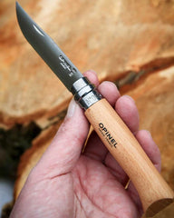 Taschenmesser Edelstahl Opinel N°08 zum Personalisieren - 5