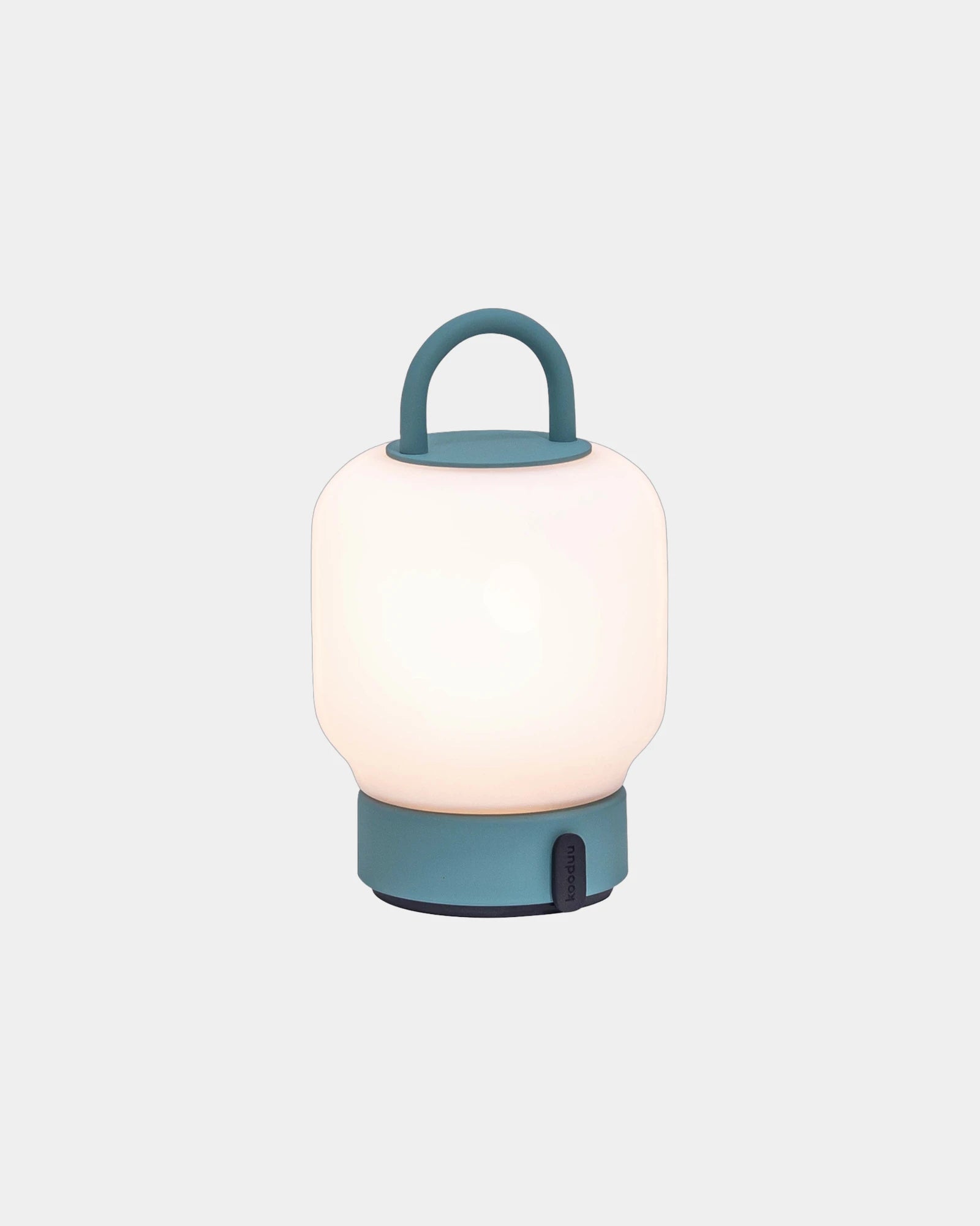Lampe portable Kooduu Loome zum Personalisieren - Türkis