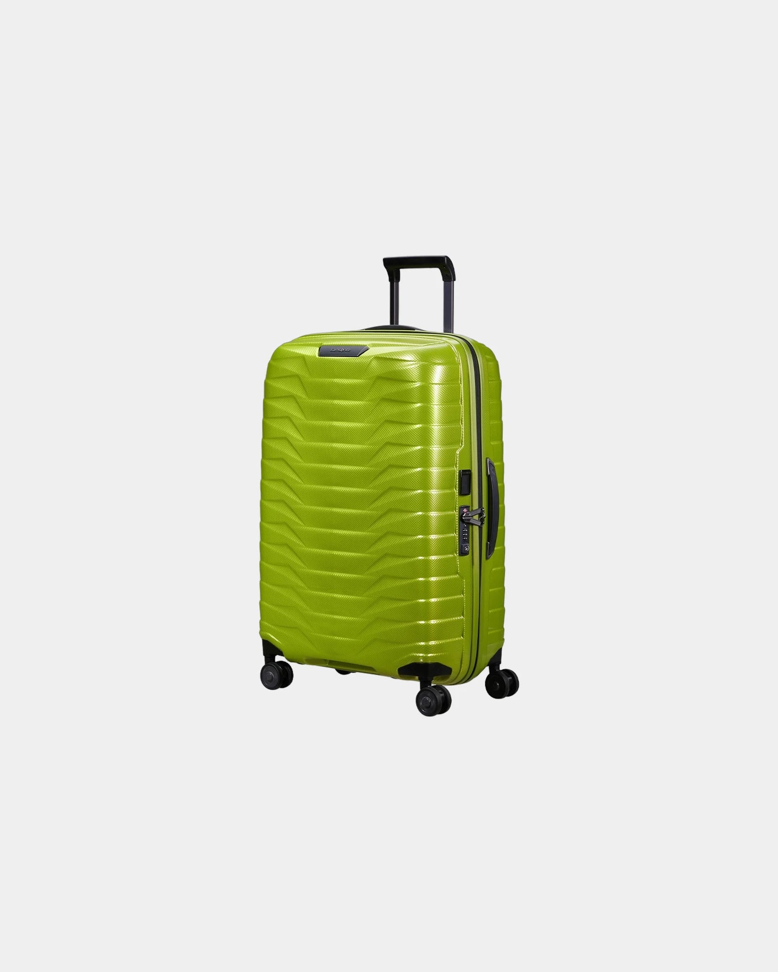 Koffer Samsonite Proxis 69 cm zum Personalisieren - Zitronengrün