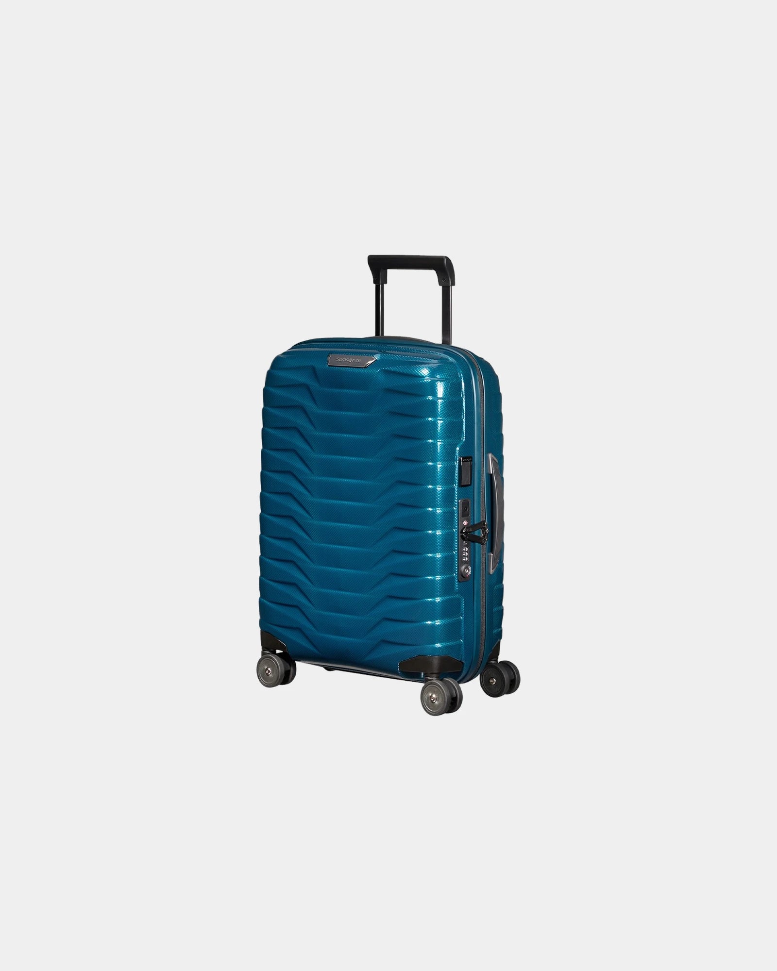 Koffer Samsonite Proxis 69 cm zum Personalisieren - Metallic Blau