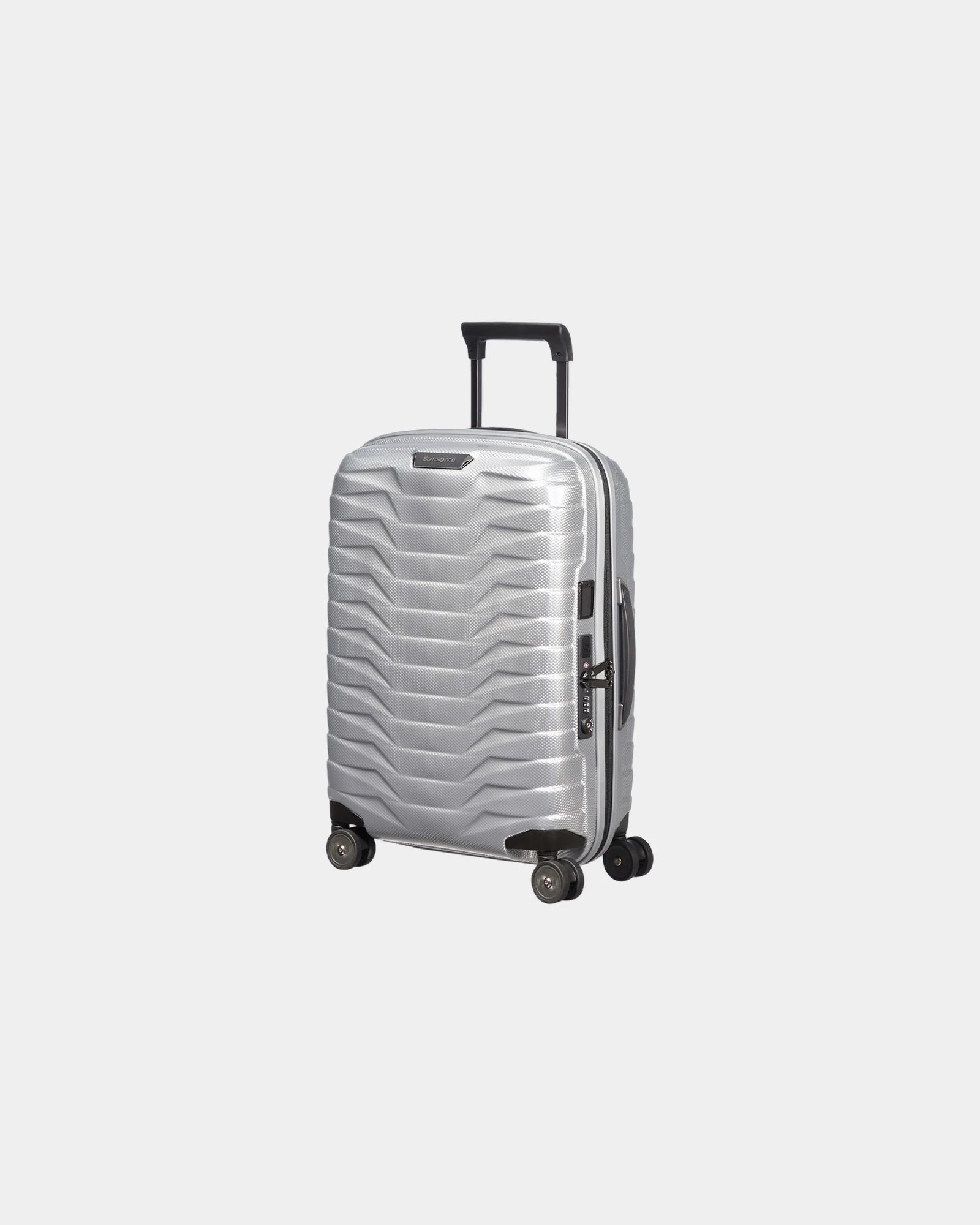 Koffer Samsonite Proxis 69 cm zum Personalisieren - Silber