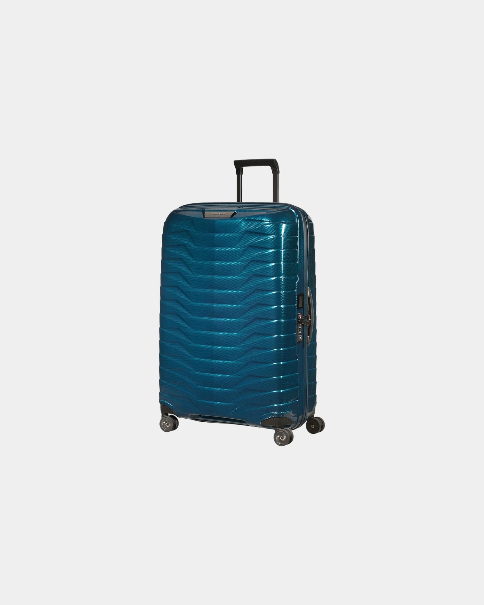 Koffer Samsonite Proxis 81 cm zum Personalisieren - Metallic Blau