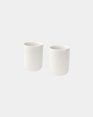 Tassen Keramik 350ml Set von SEASONS zum Personalisieren - Weiß