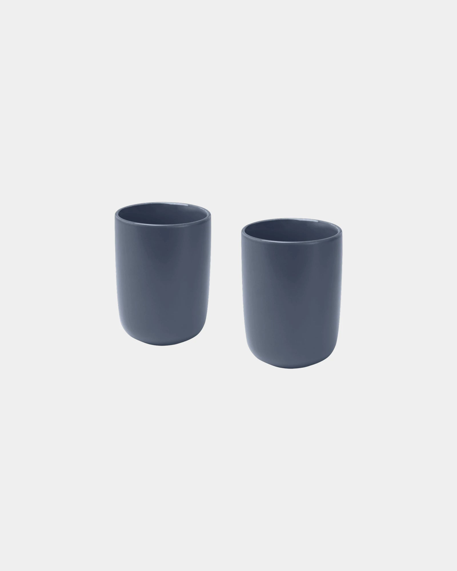 Tassen Keramik 350ml Set von SEASONS zum Personalisieren - Himmelblau