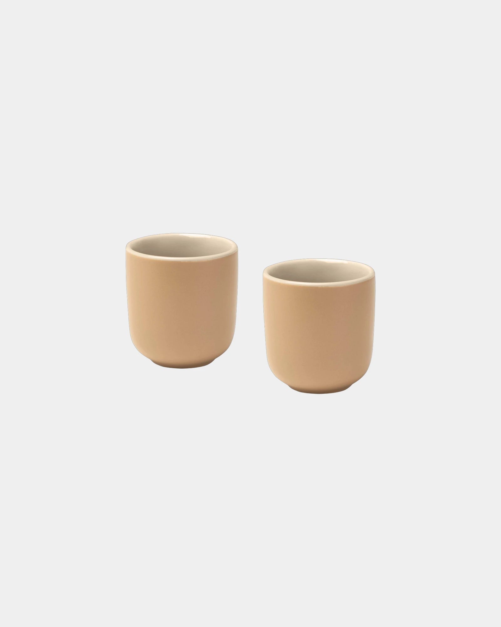 Tassen aus Keramik 90 ml Set von SEASONS zum Personalisieren - Haferflocken