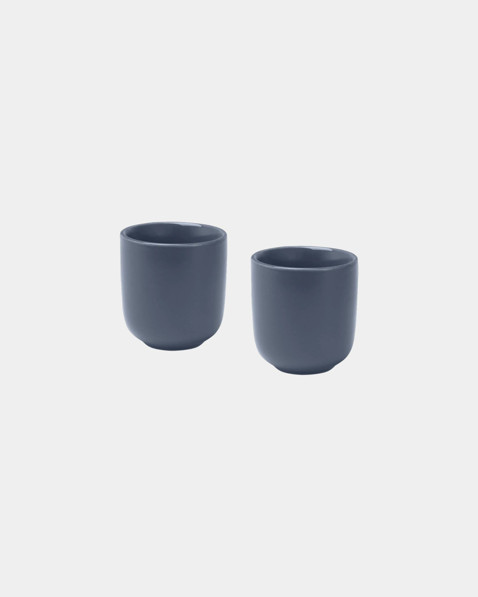 Tassen aus Keramik 90 ml Set von SEASONS zum Personalisieren - Himmelblau