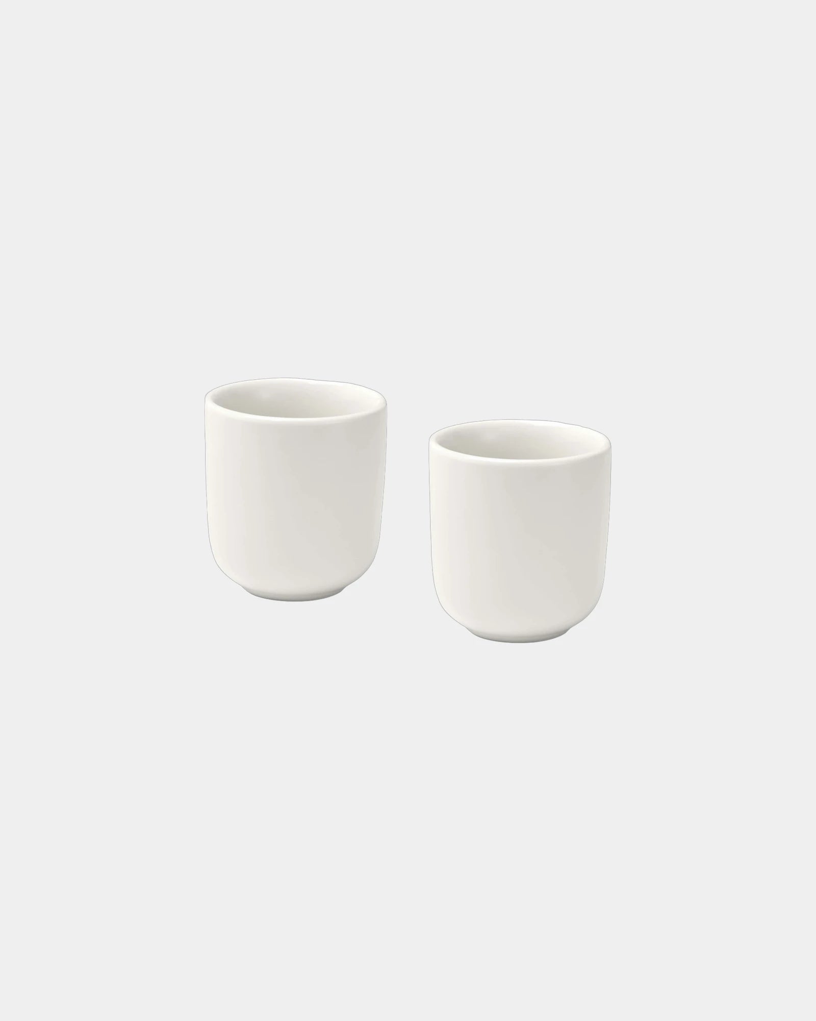 Tassen aus Keramik 90 ml Set von SEASONS zum Personalisieren - Weiß