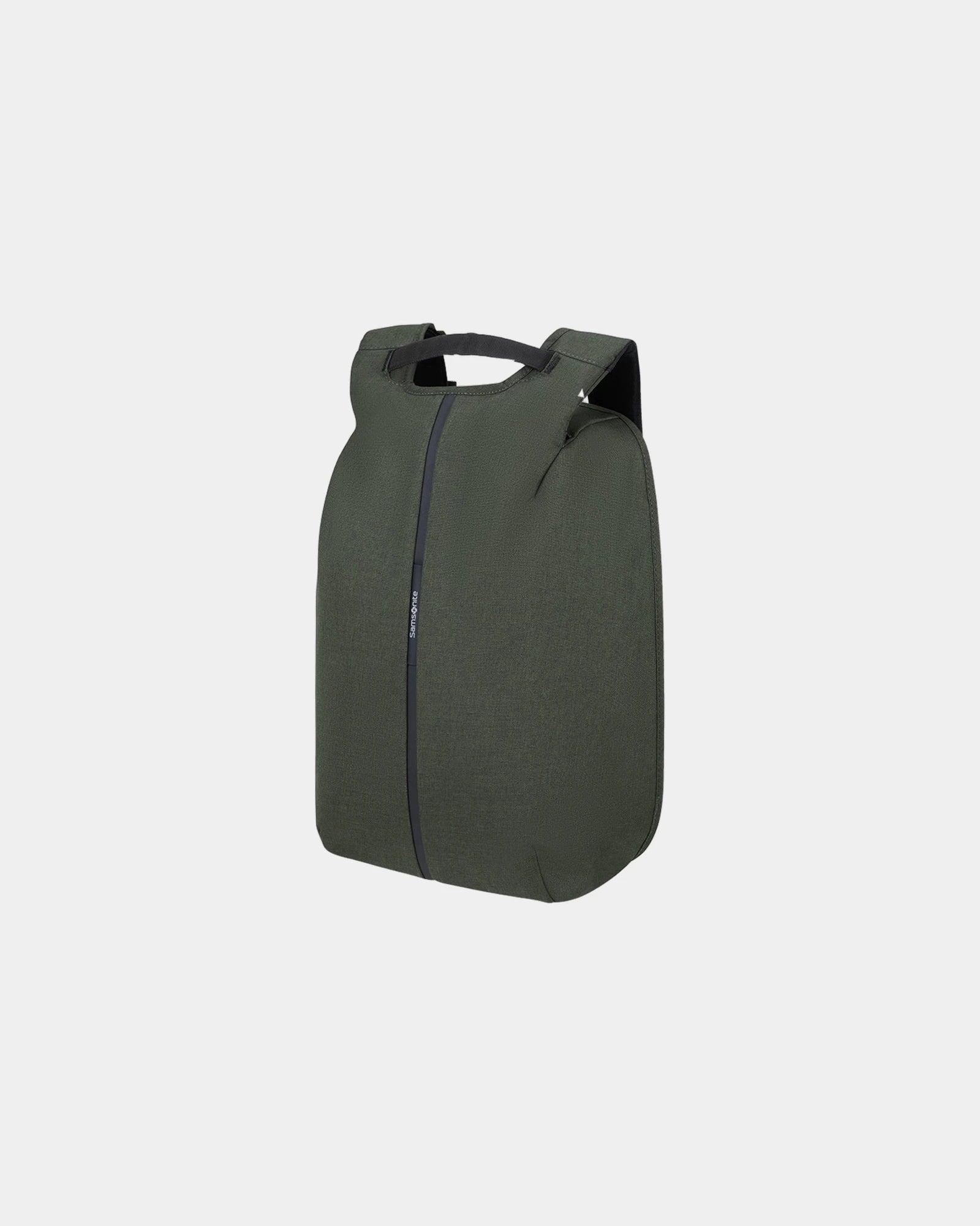 Rucksack Antivol RFID 17L Samsonite Securipack zum Personalisieren - Dunkelgrün