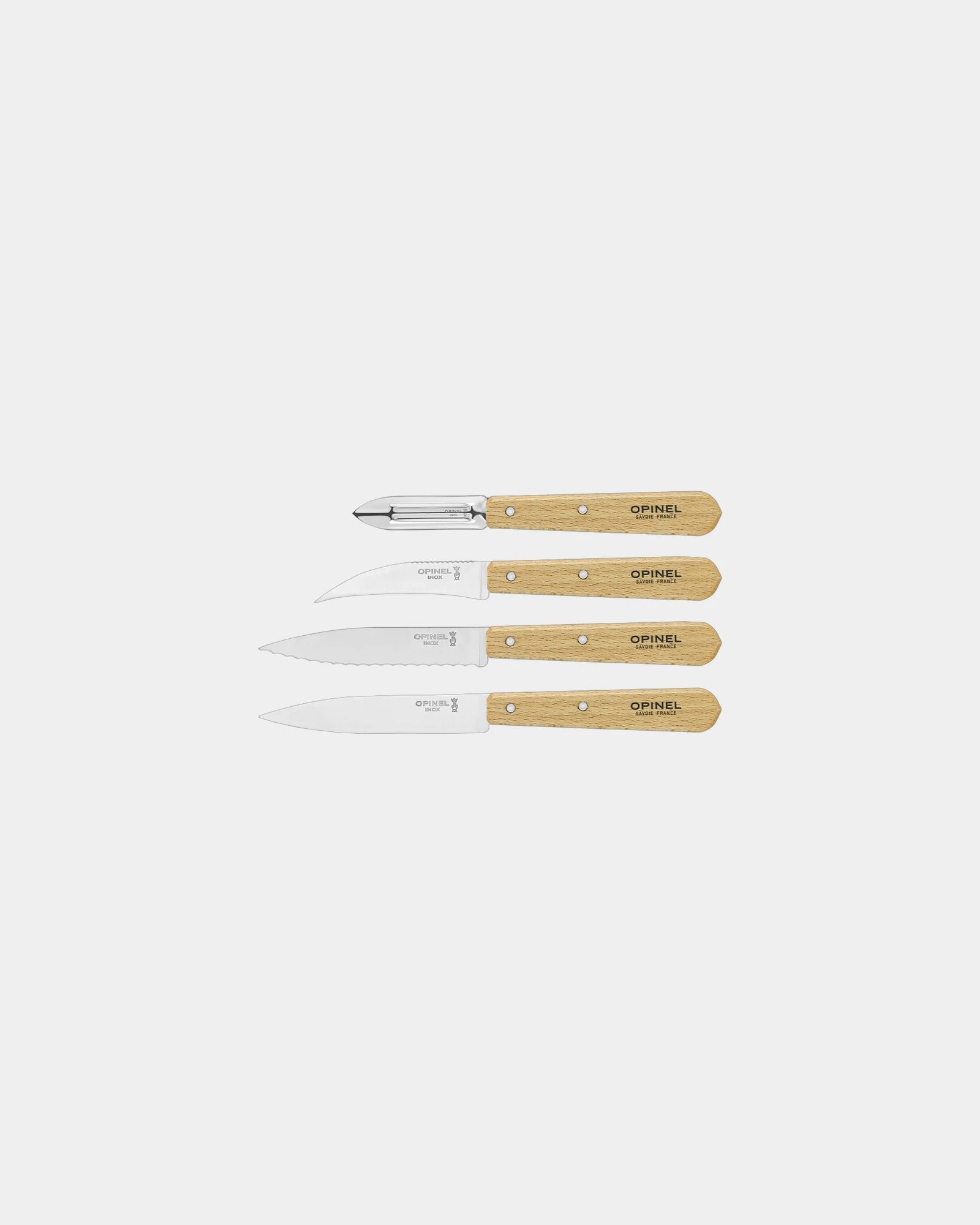 Set von Messern Edelstahl Opinel Les Essentiels zum Personalisieren - 1