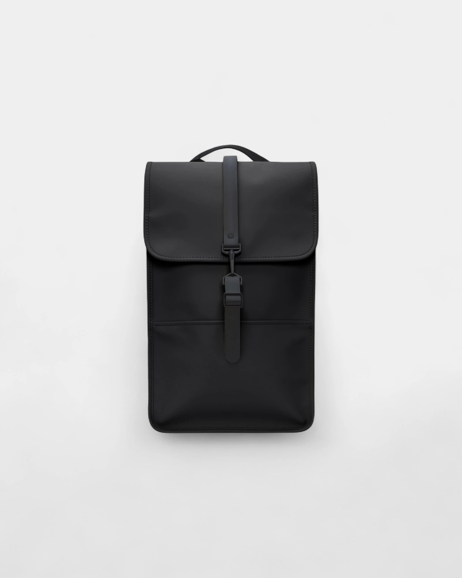 Rucksack Rains W3 wasserdicht zum Personalisieren - Schwarz