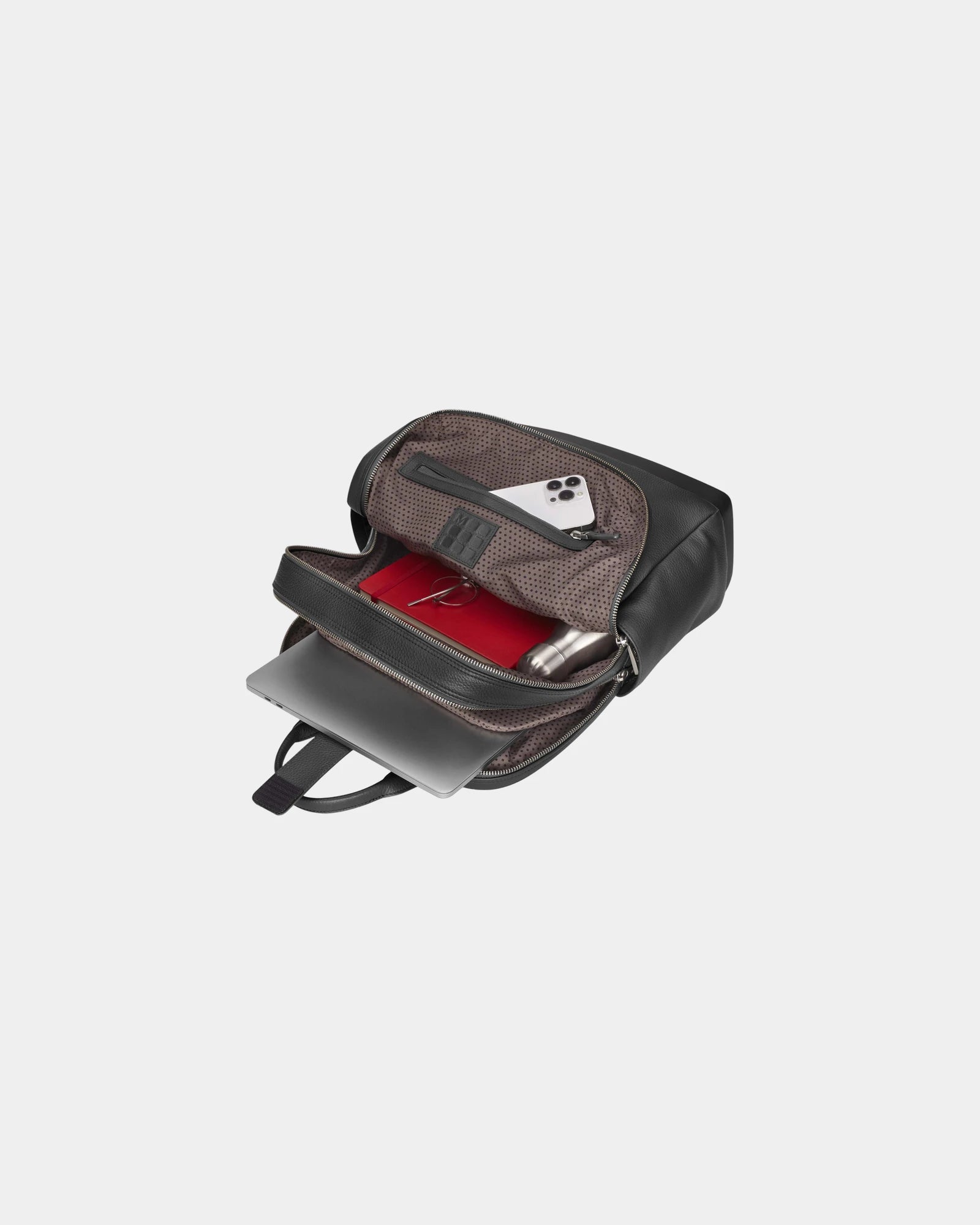 Rucksack Leder Moleskine Classic Pro zum Personalisieren - 2