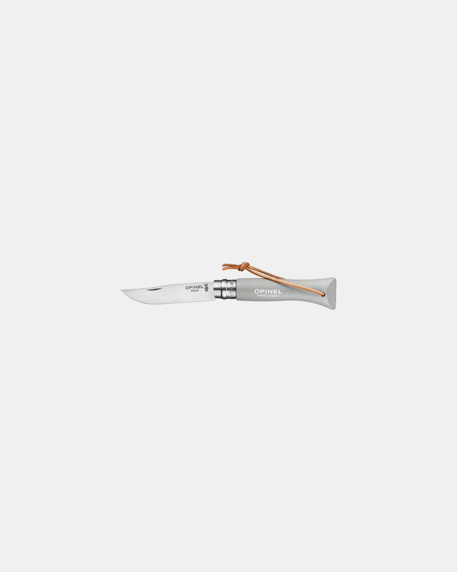 Messer Edelstahl Opinel N°06 Baroudeur zum Personalisieren - Grau
