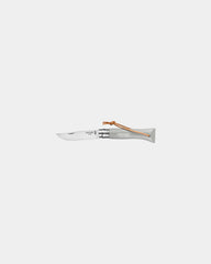 Messer Edelstahl Opinel N°06 Baroudeur zum Personalisieren - Grau