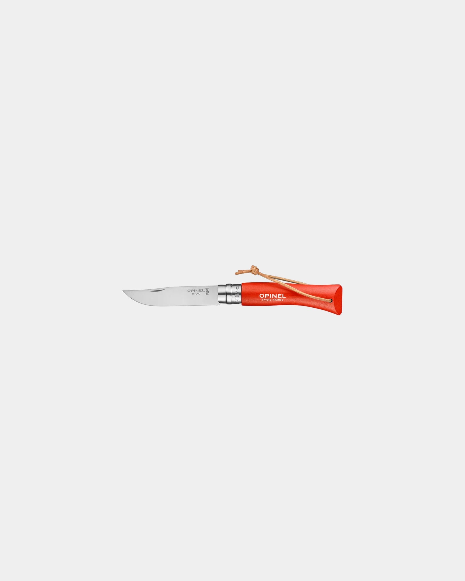 Messer Edelstahl Opinel N°06 Baroudeur zum Personalisieren - Orange