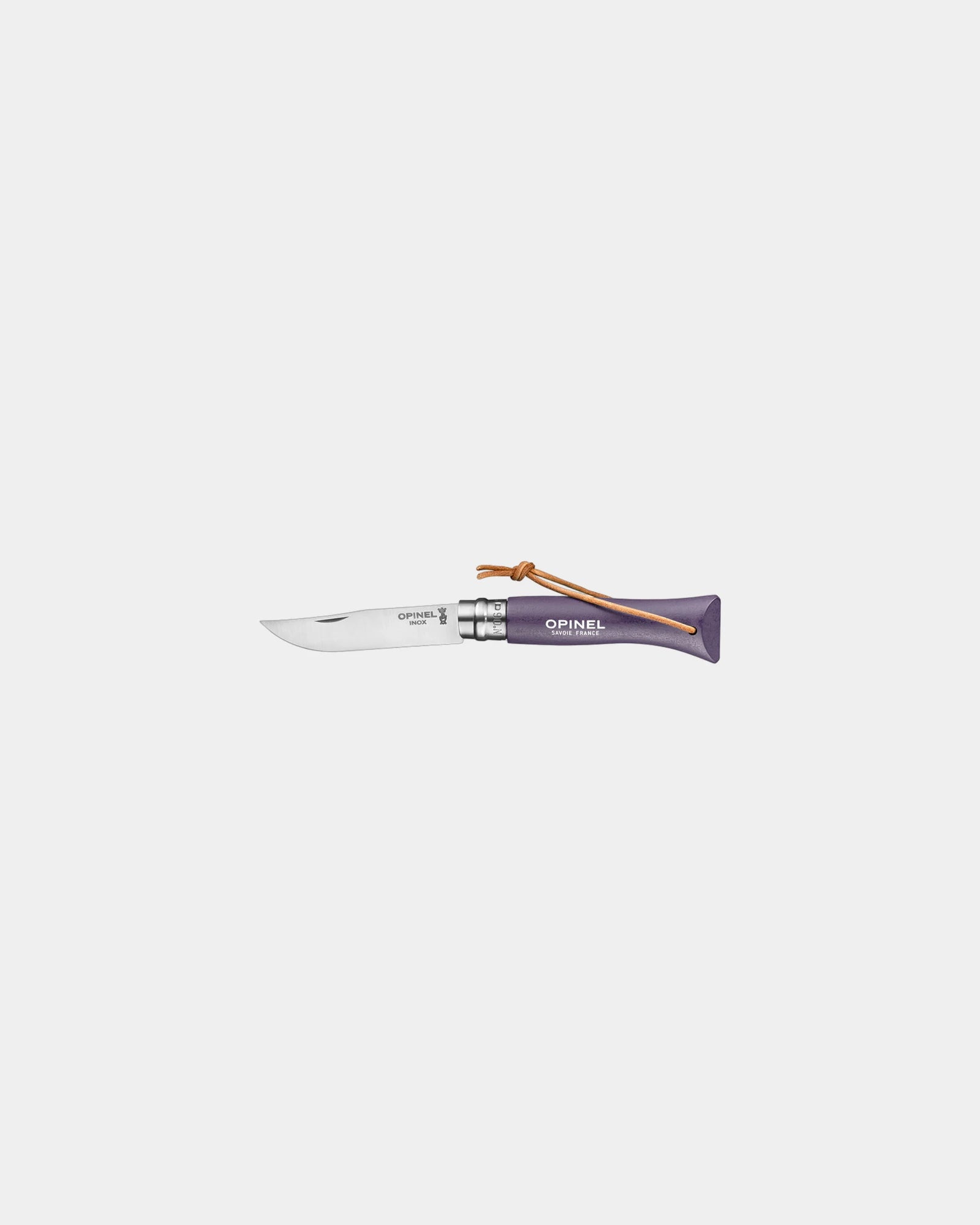 Messer Edelstahl Opinel N°06 Baroudeur zum Personalisieren - Lila