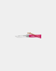 Messer Edelstahl Opinel N°06 Baroudeur zum Personalisieren - Rosa