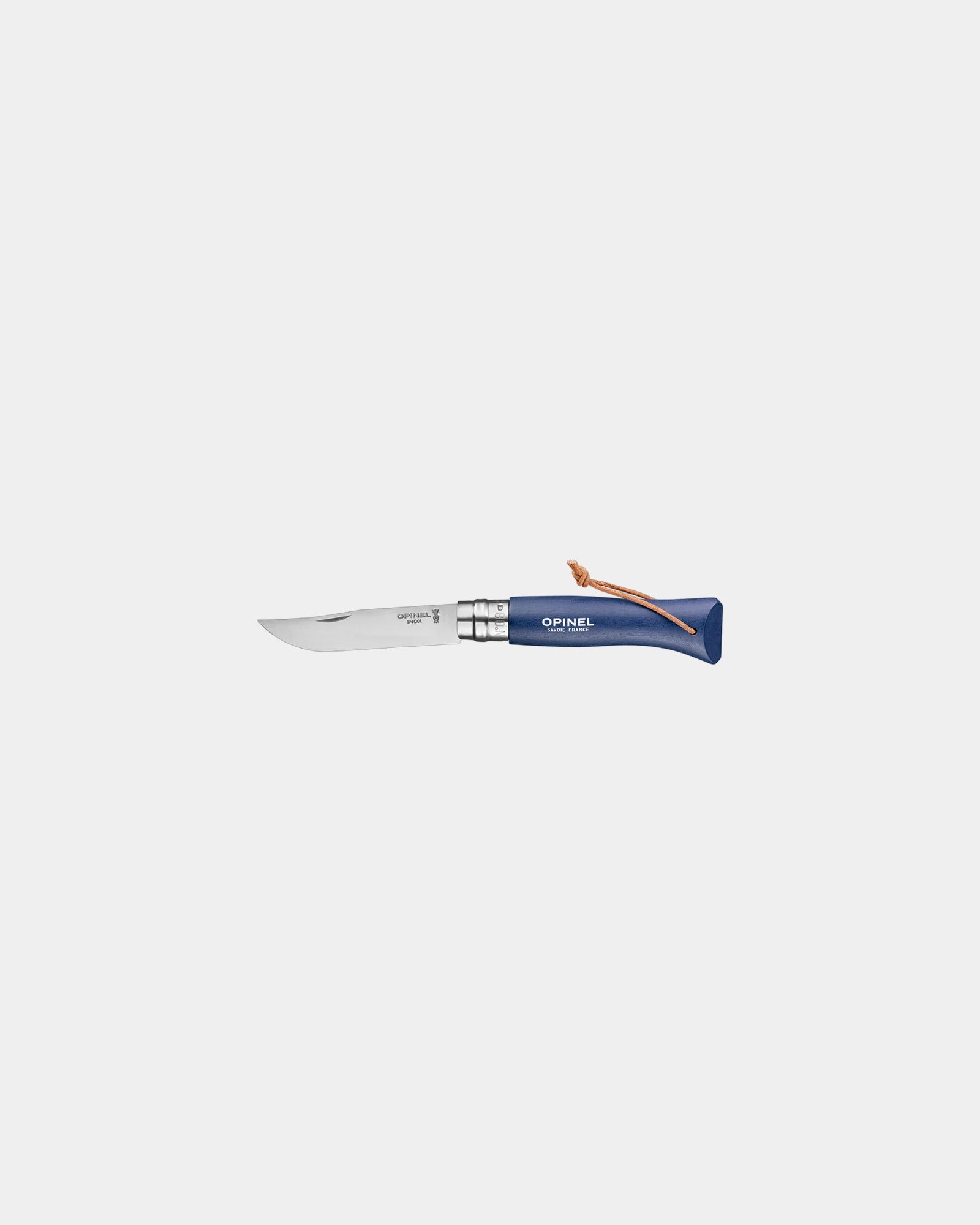 Messer Edelstahl Opinel N°06 Baroudeur zum Personalisieren - Marineblau