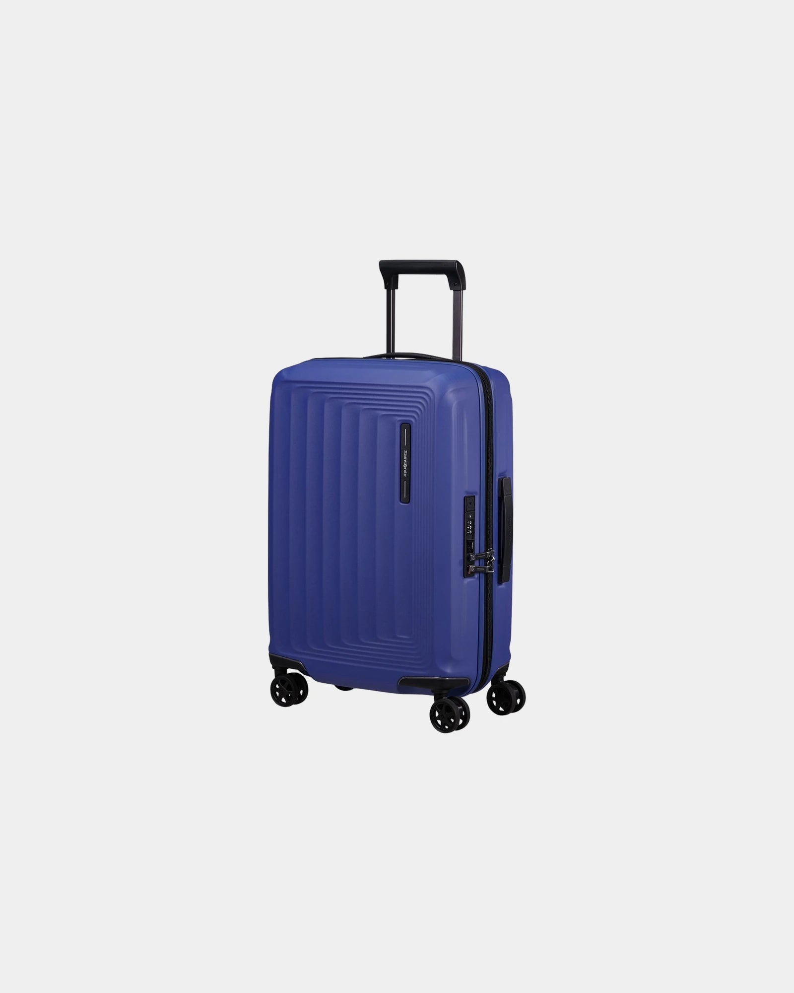 Koffer Polycarbonat Samsonite Nuon zum Personalisieren - Blau
