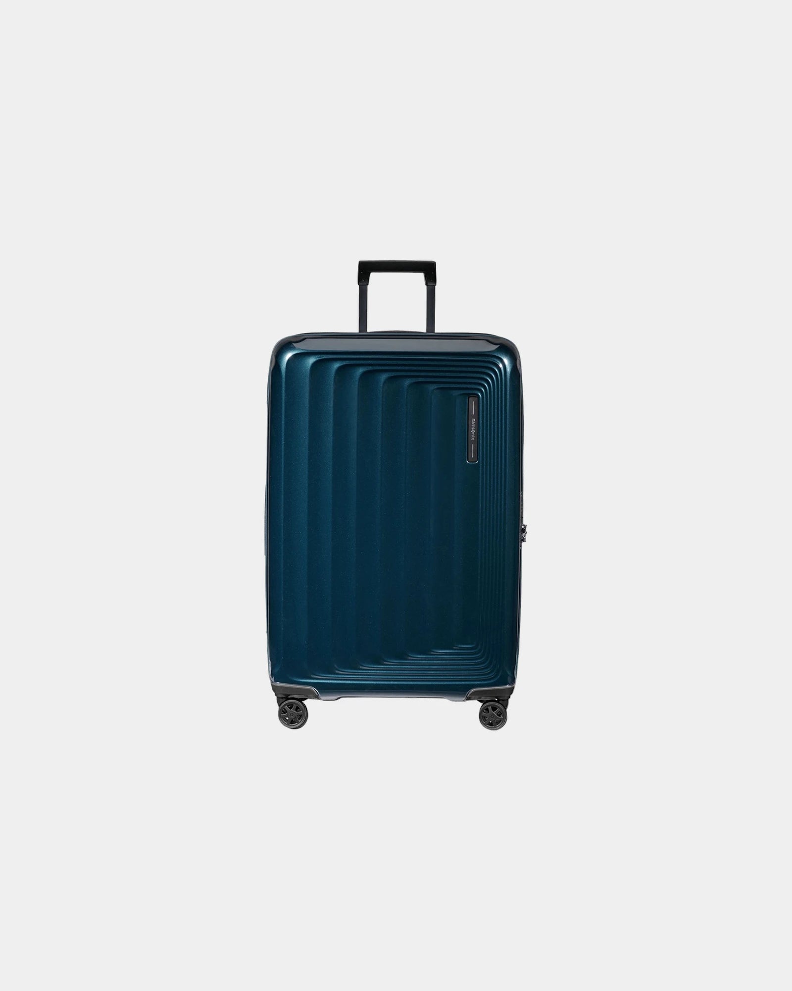 Koffer Polycarbonat Samsonite Nuon 81 cm zum Personalisieren - Dunkelblau