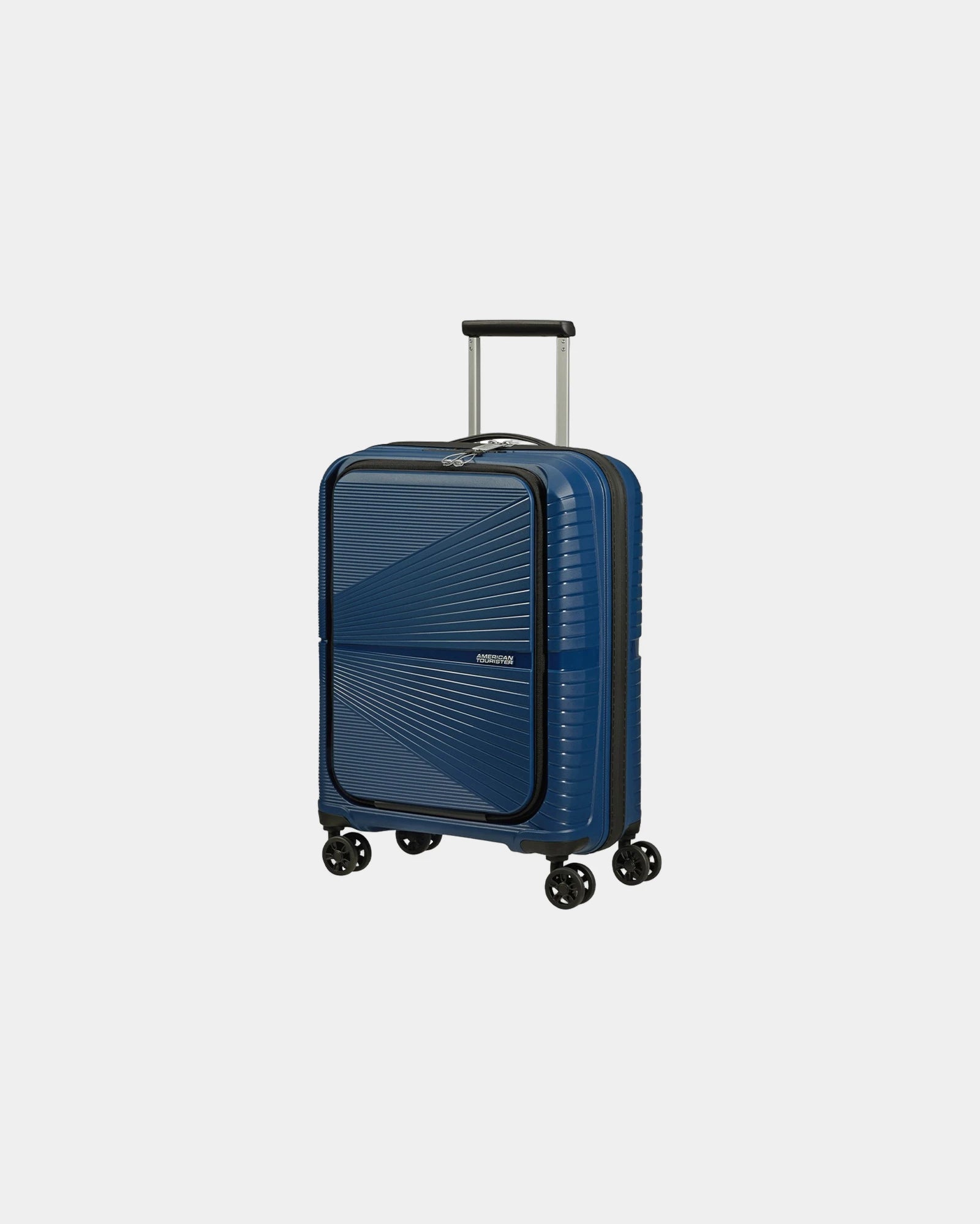 Koffer 55 cm Polypropylen American Tourister zum Personalisieren - Marineblau