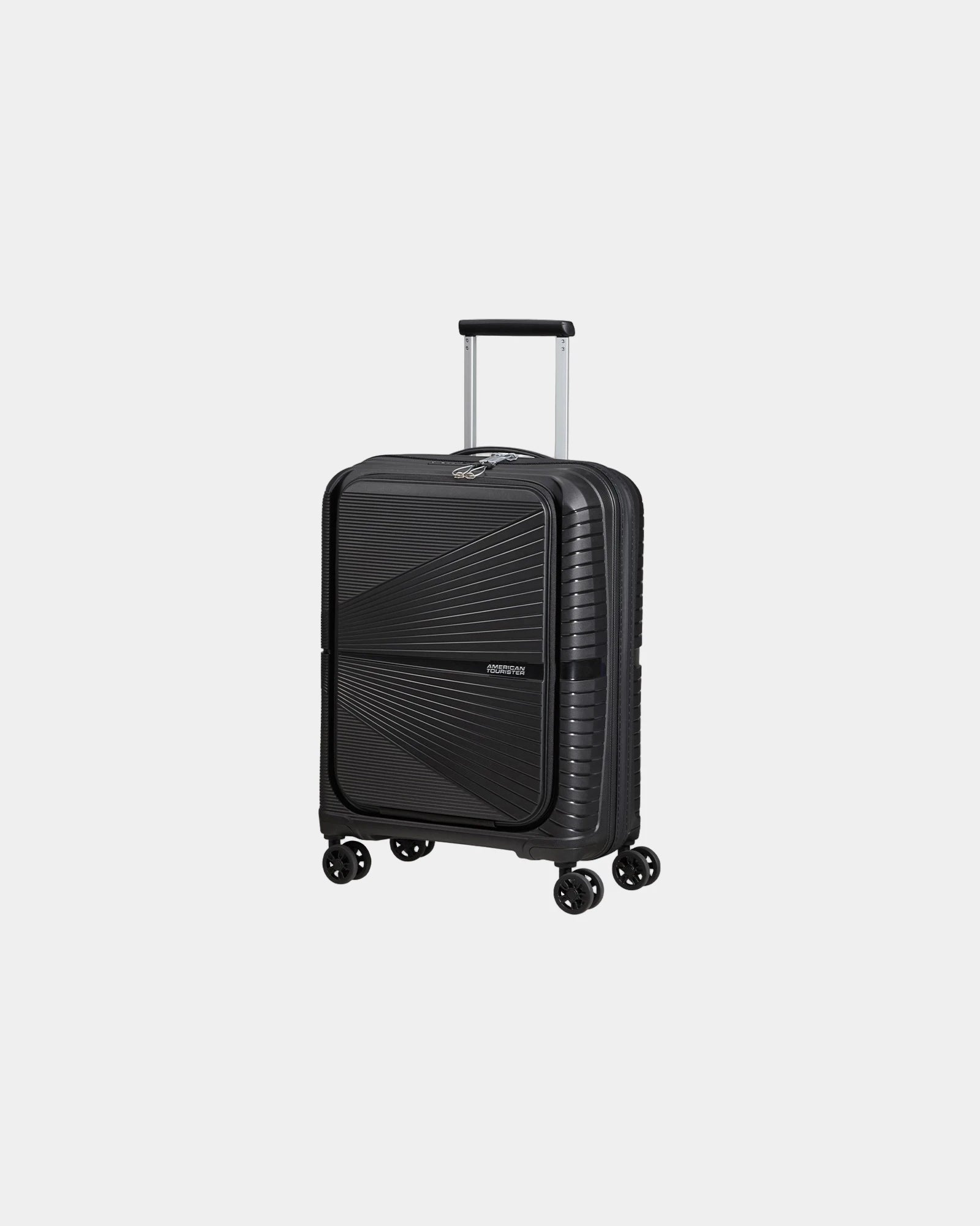 Koffer 55 cm Polypropylen American Tourister zum Personalisieren - Schwarz