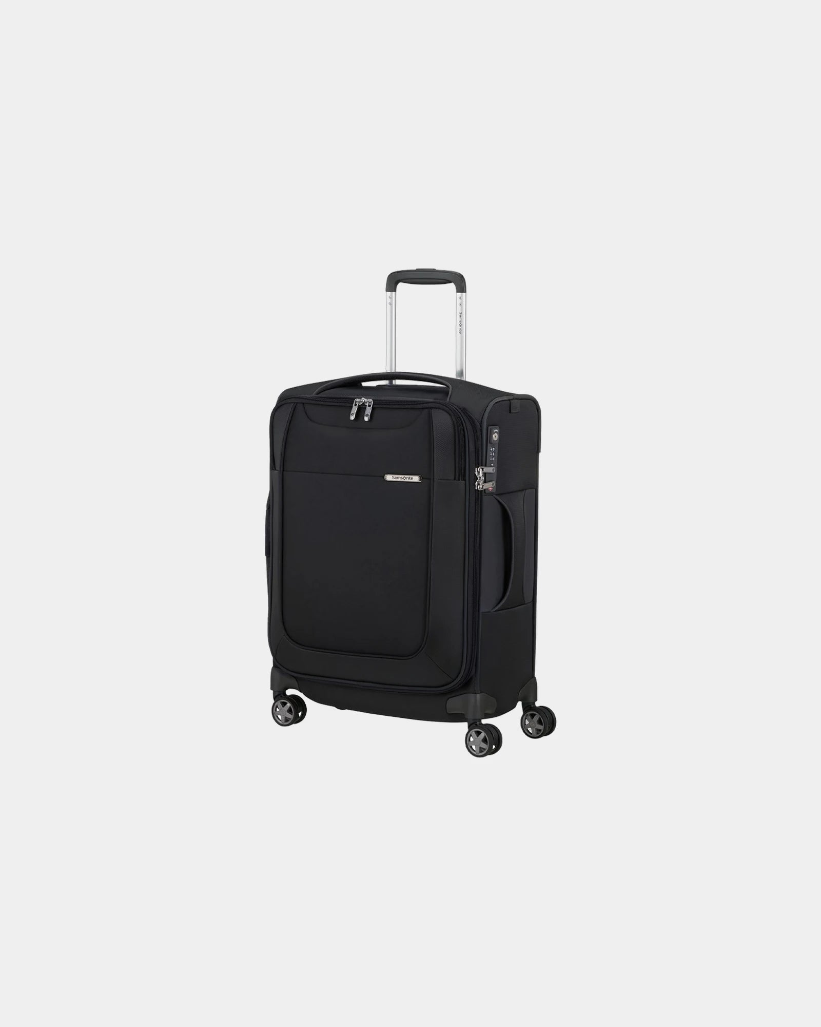 Koffer Samsonite D'LITE 71 cm zum Personalisieren - Schwarz