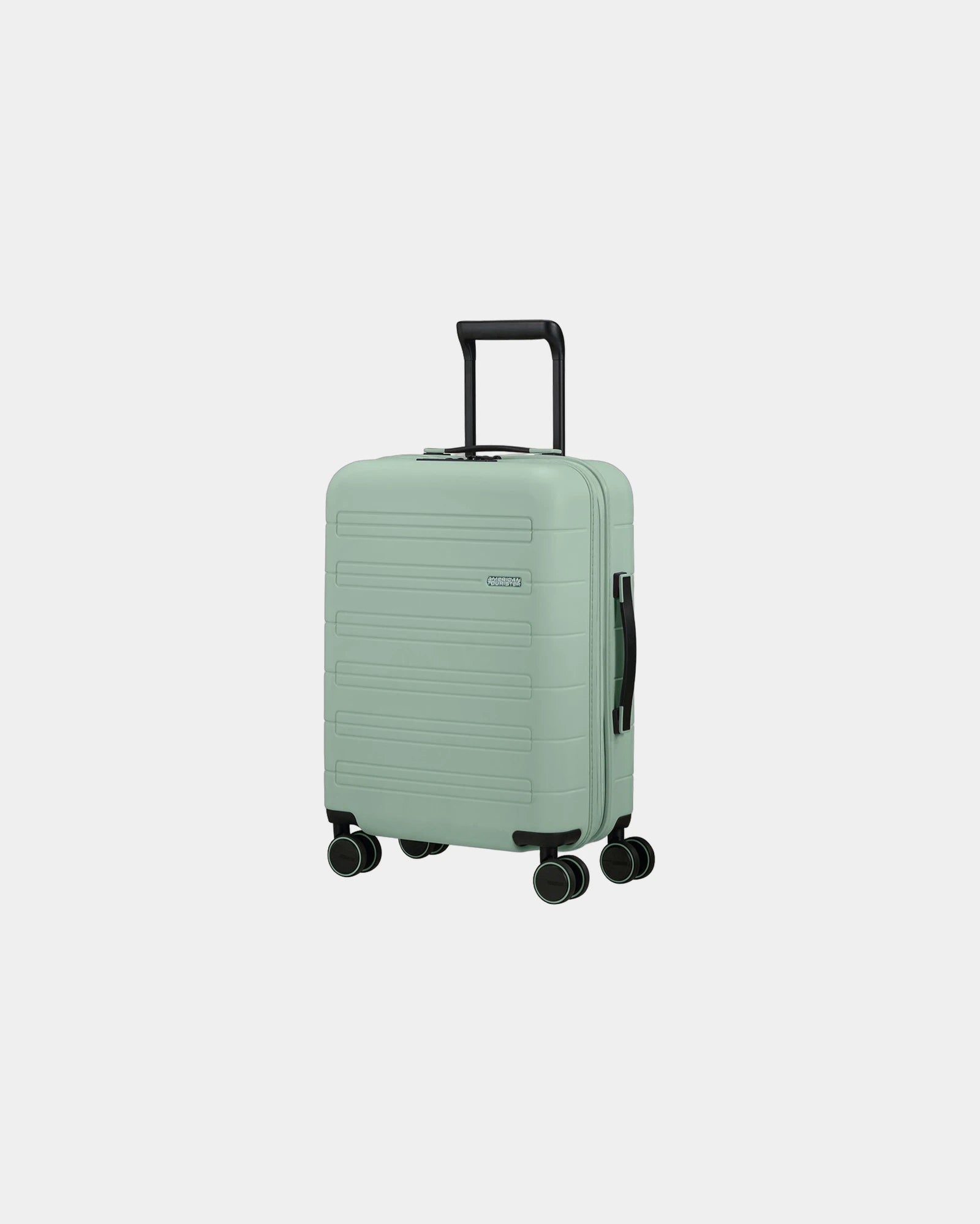 Koffer 4 Rollen Polycarbonat American Tourister Novastream zum Personalisieren - Grün