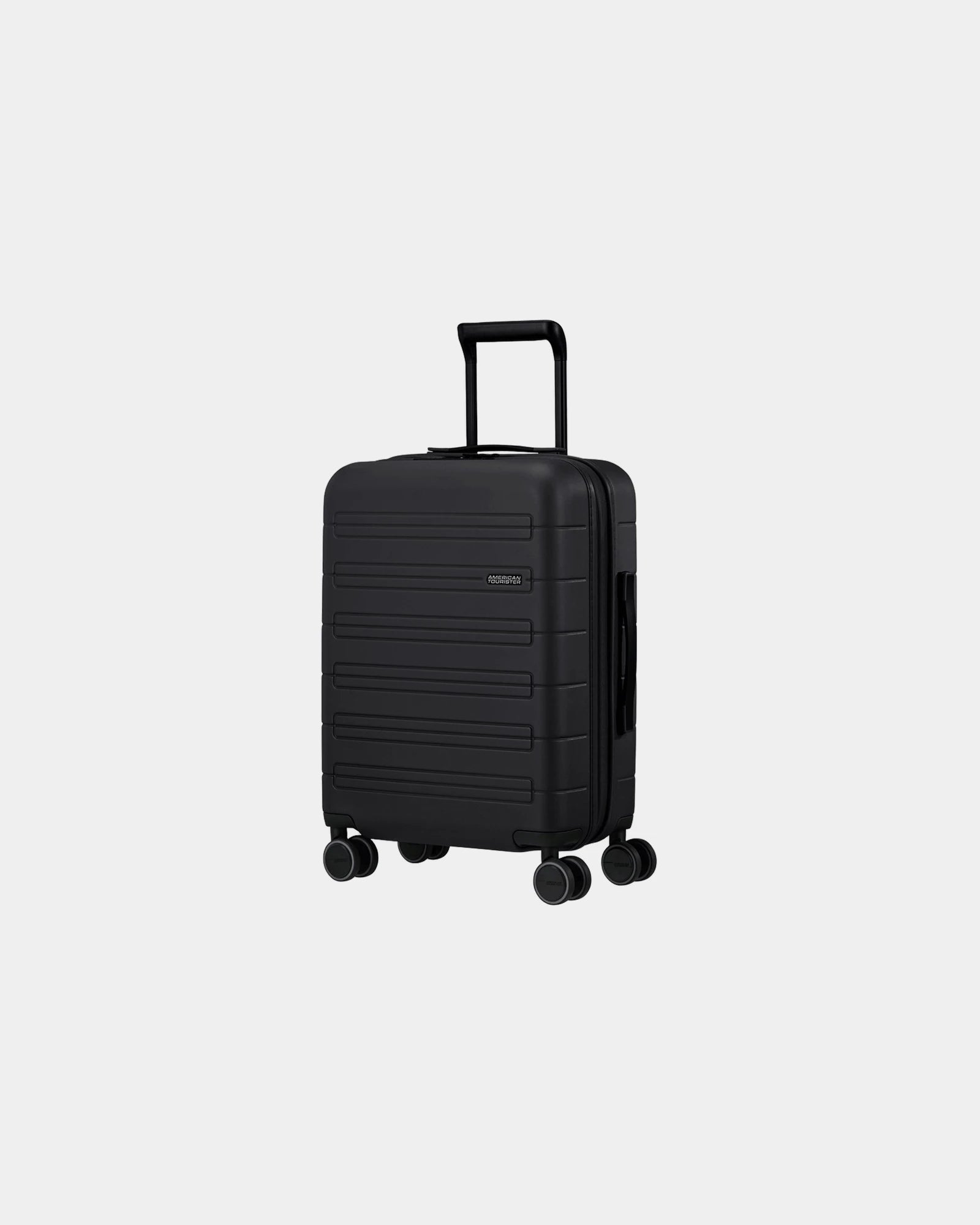 Koffer 4 Rollen Polycarbonat American Tourister Novastream zum Personalisieren - Schwarz