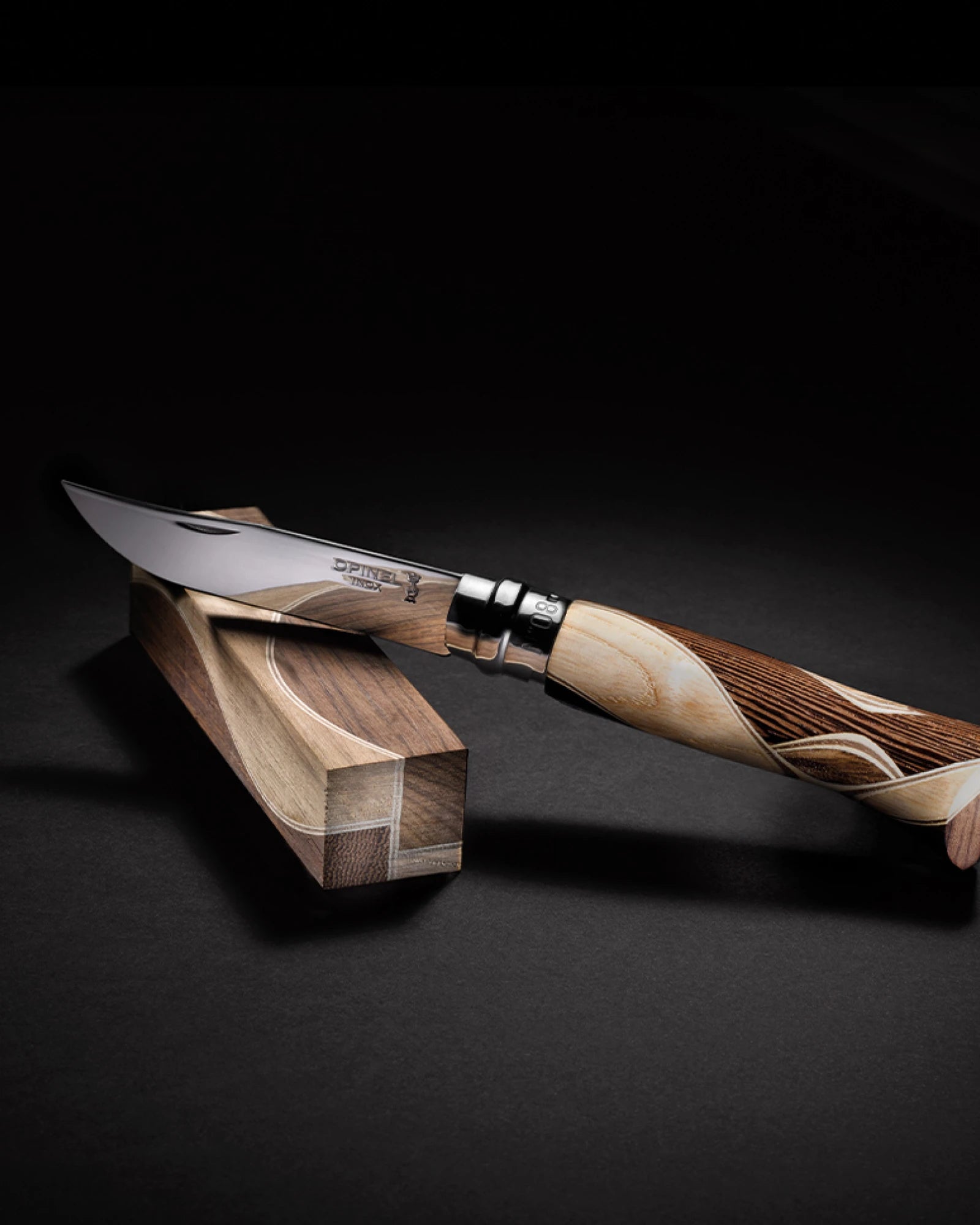 Messer Edelstahl Opinel N°08 Chaperon zum Personalisieren - 4