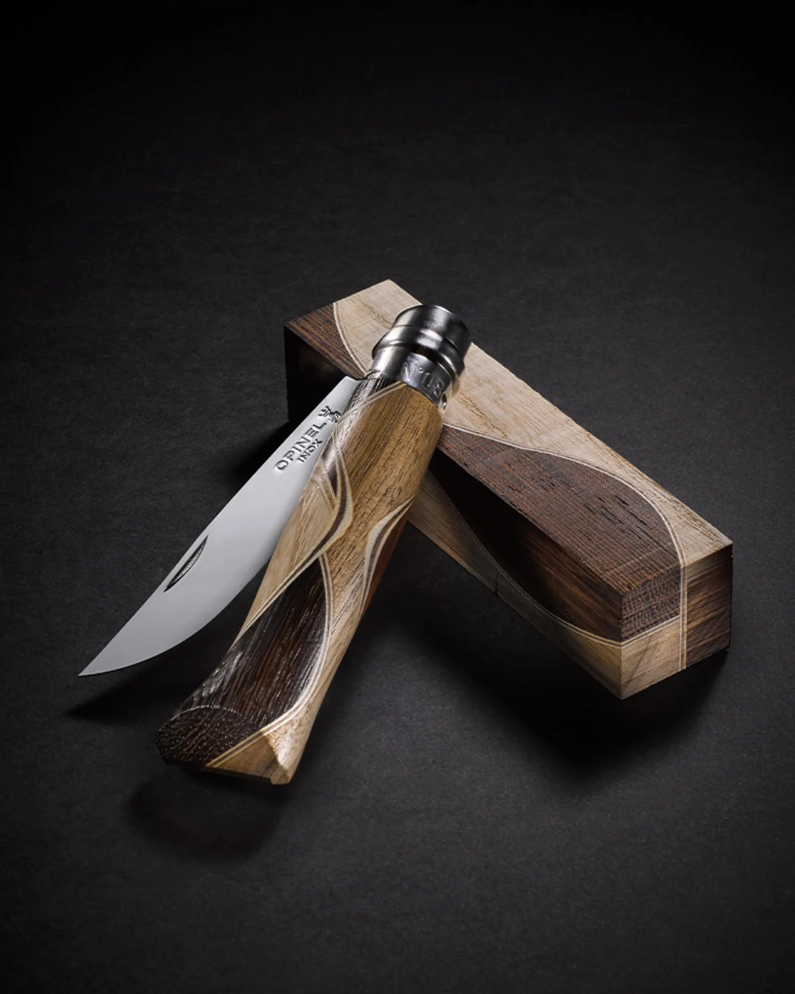Messer Edelstahl Opinel N°08 Chaperon zum Personalisieren - 3