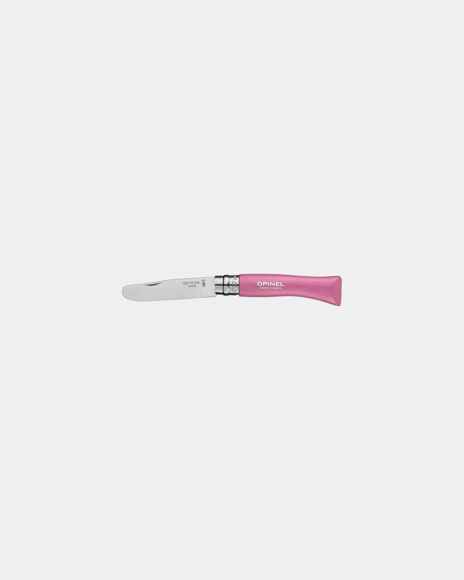 Messer Edelstahl Opinel Mon Premier zum Personalisieren - Rosa