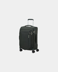 Koffer recycelt Samsonite Respark 55 cm zum Personalisieren - Dunkelgrün