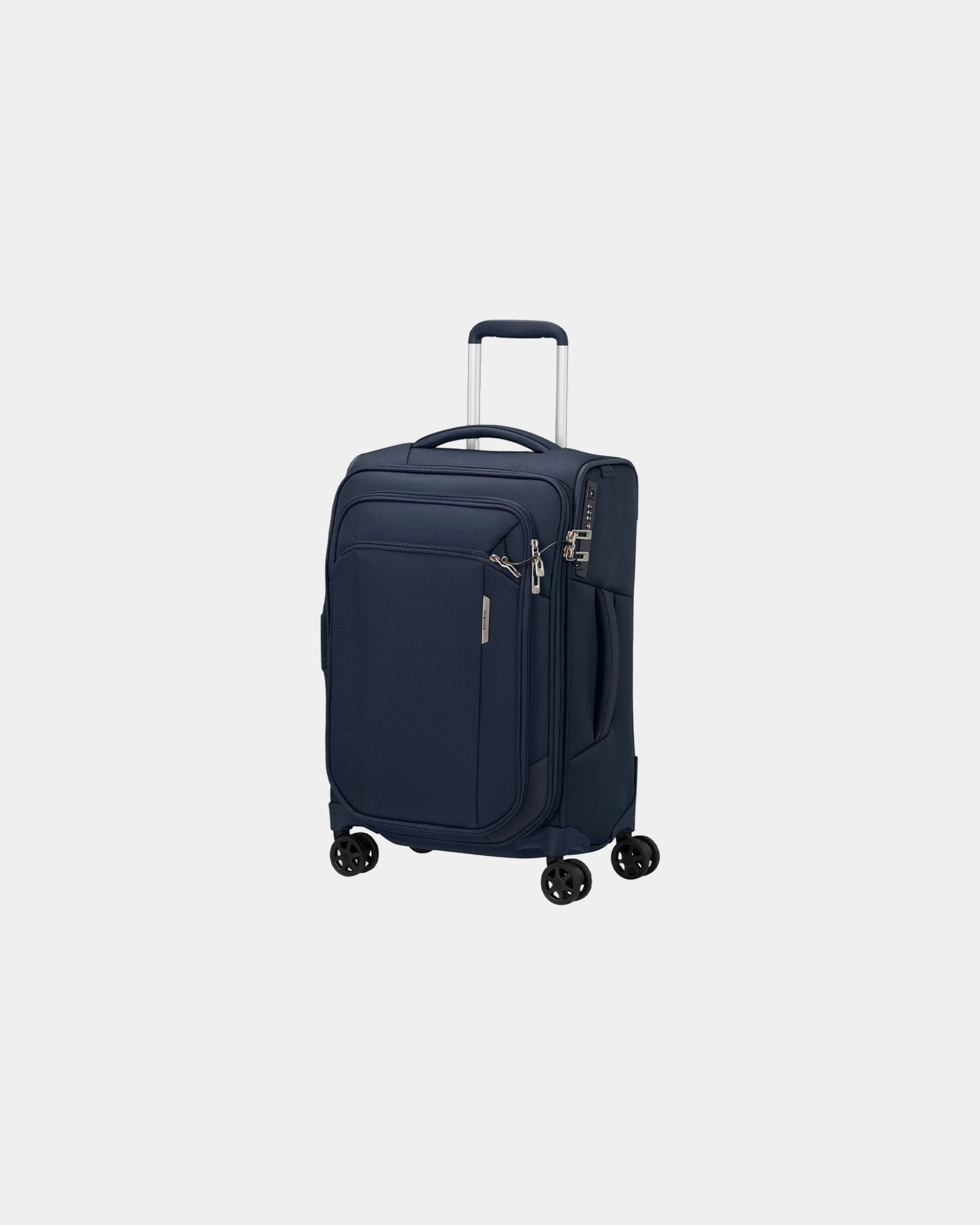 Koffer recycelt Samsonite Respark 55 cm zum Personalisieren - Marineblau